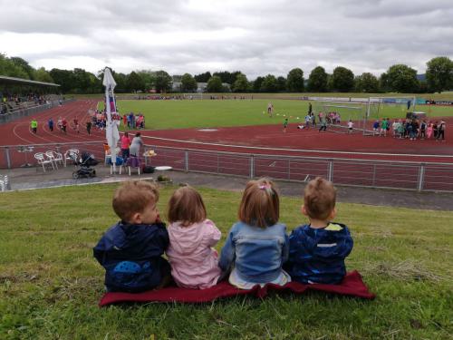 Zuschauer beim Sporttag