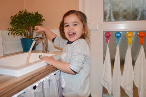 Händewaschen, Händewaschen, das kann jedes Kind...